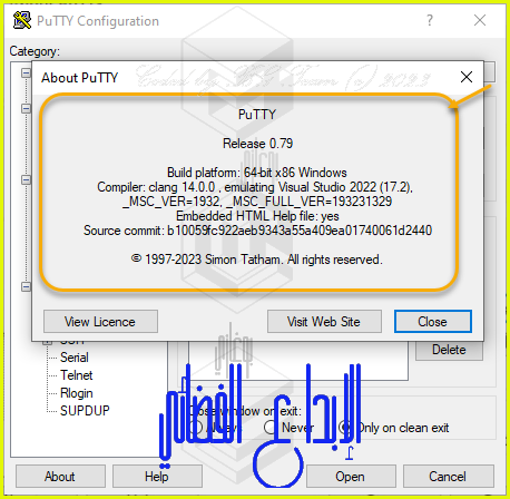 PuTTY v0.79 Released-26.08.2023