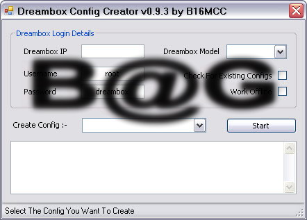 Dreambox Config Creator v0.9.3