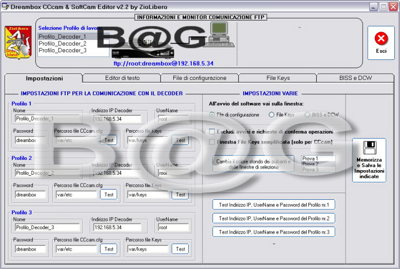 CCcam SoftCam Editor v2.2  02.04.2010