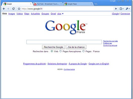      Google Chrome 5.0.375.3 Dev
