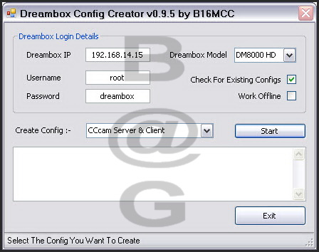 Dreambox Config Creator v0.9.5