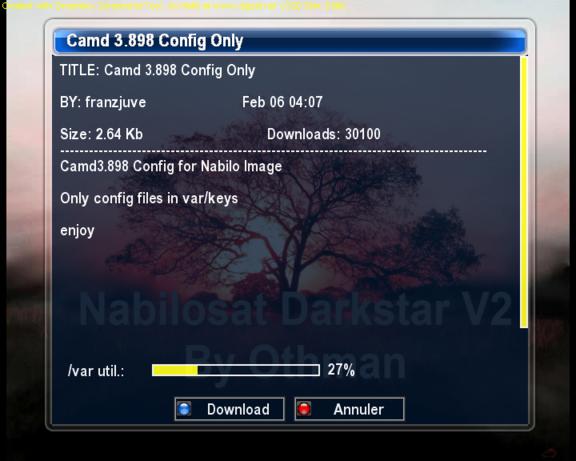  29/08/2010 :Nabilosat Darkstar2  Spectrum  Cccam 2.1.4