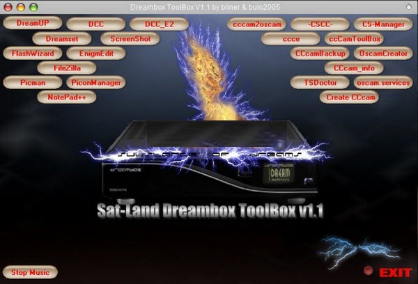 Sat-land Dreambox ToolBox v1.1
