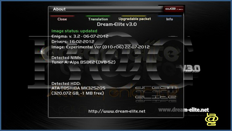 Dream Elite 3.0 ver 010r6 For DM500 HD