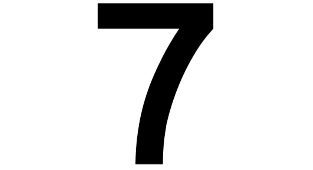   7             