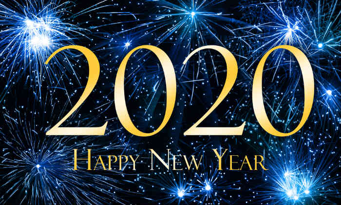        2020 ,     happy New Year 2020