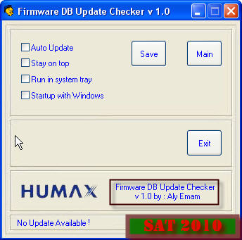 Firmware DB Update Check        HoT