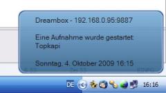 Dreambox-Growl Version 1.0