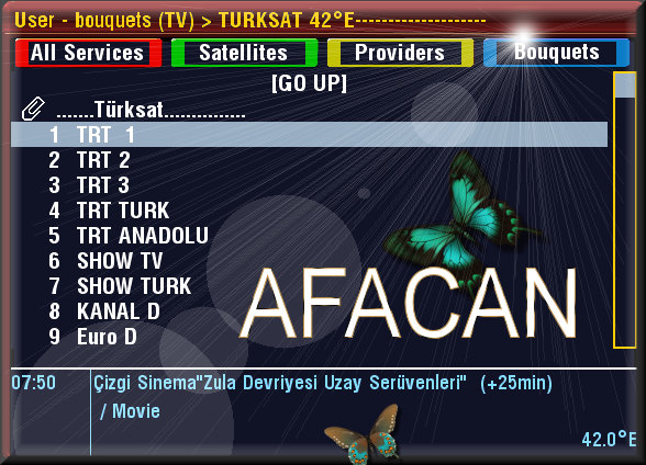 EDG Nemesis 4.4 Magic CCcam 2.1.1 turkish mod borsalino &AFACAN BACKUP 2/11/2009