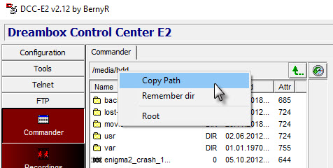 Dreambox Control Center - DCCE2 v2.12
