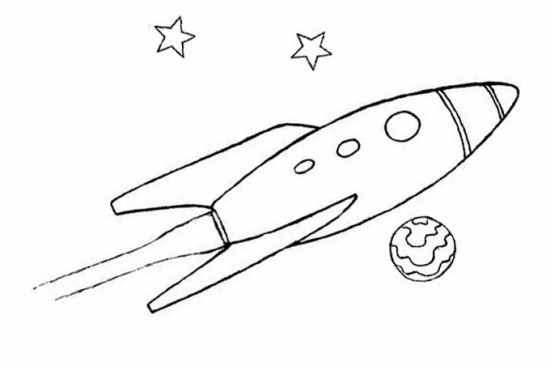 رسومات للاطفال عن الفضاء , تلوين كواكب و فضاء شمس قمر
