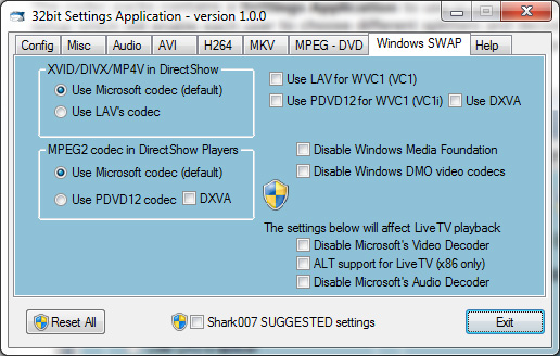 Win7codecs 4.0.5 حزمة الكوديك الضرورية لتشغيل الافلام والفيديو الالعاب لويندوز 7