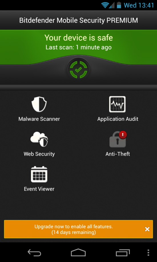 Bitdefender Mobile Security 2013