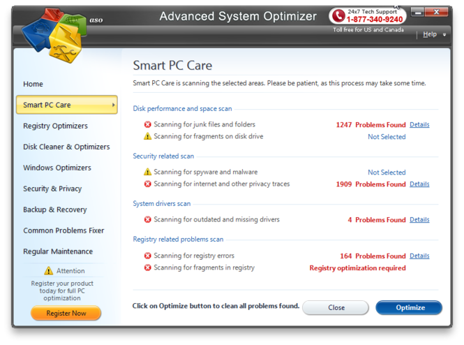 Advanced System Optimizer 3.5.1000.15013 عملاق صيانة وتسريع الجهاز