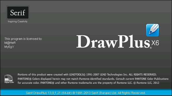          Serif DrawPlus X6 13.0.1.21