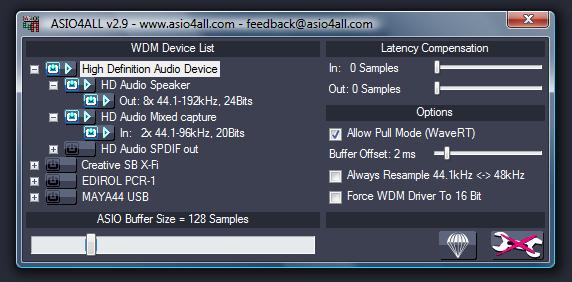 برنامج لتضخيم وتحسين جودة الصوت في الكمبيوتر ASIO4ALL 2.11 Beta2 في اخر اصدار لها