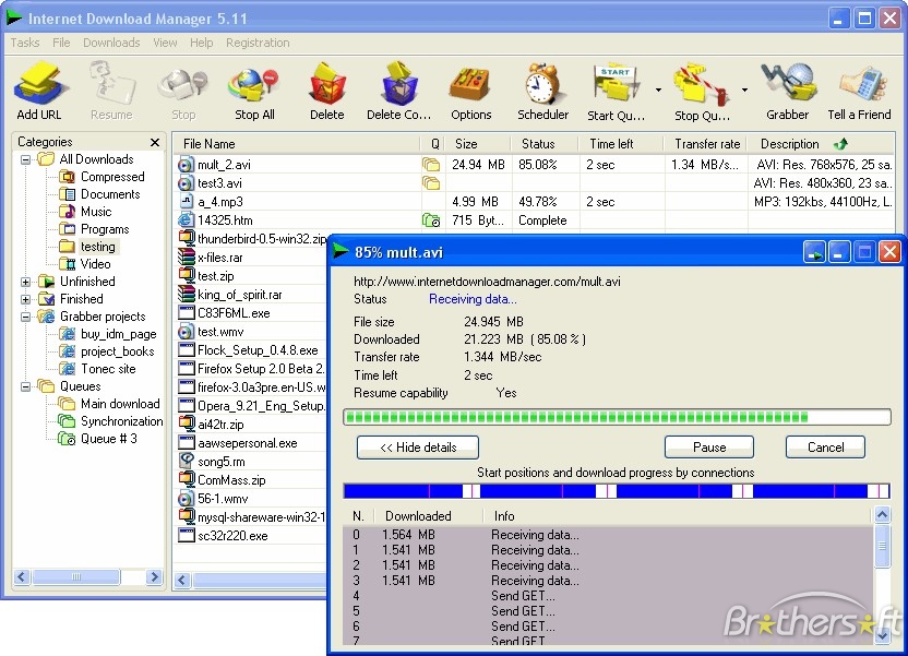 تحميل برنامج انترنت داونلود مانجر Internet Download Manager 6.17 Build 2