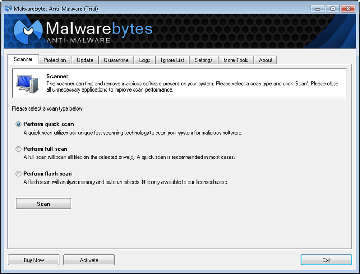       Malwarebytes Anti-Malware PRO 1.75.0.1300