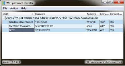          WiFi password revealer 1.0.0.5