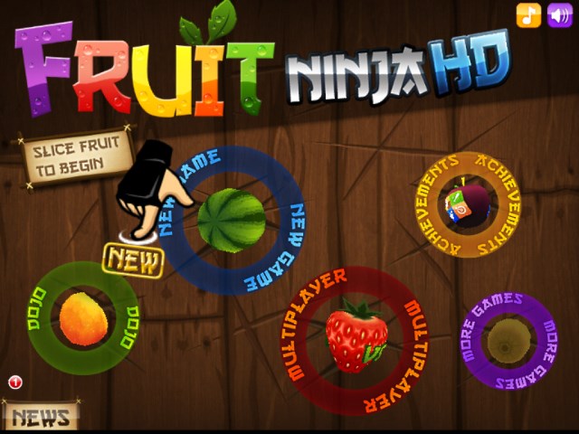 حصريا لعبة فروت نينجا للاندرويد للكمبيوتر والاندرويد والايفون مجانا Fruit Ninja 2014