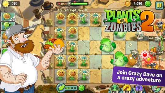   Plants vs Zombies 2  2013