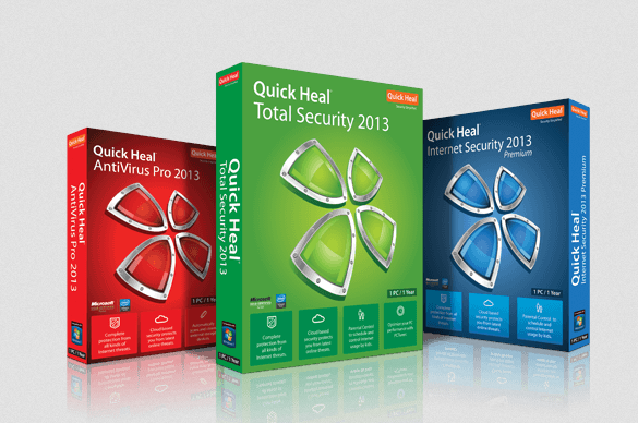 للحماية الكاملة من الفيروسات والتجسس بجميع اصداراته download Quick Heal 2014