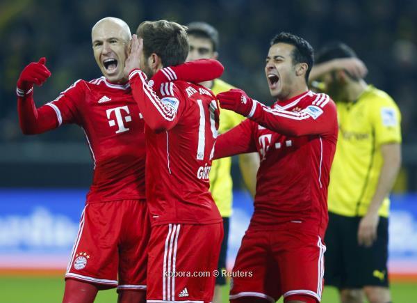 Match Borussia Dortmund and Bayern Munich 0-3 23.11.2013 Bundesliga