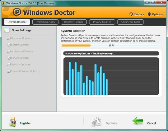 تحميل برنامج صيانة الويندوز , برنامج Windows Doctor 2.7.6.0
