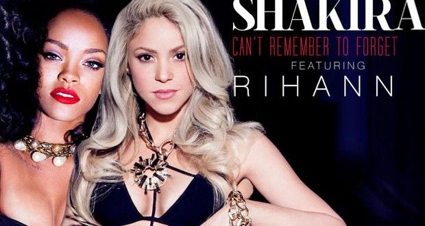 Shakira & Rihanna 2014 - Cant Remember to Forget You Lyrics
