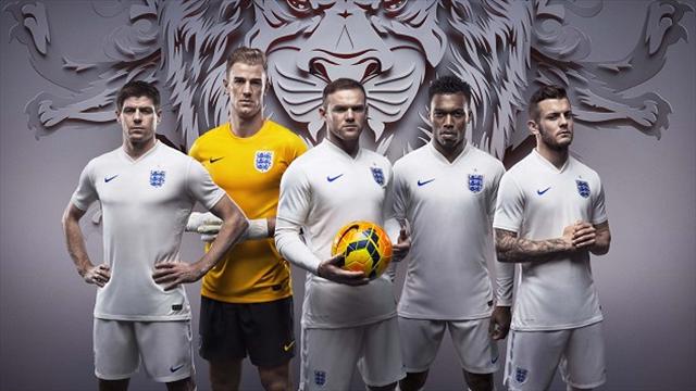 Pictures of England in World Cup 2014