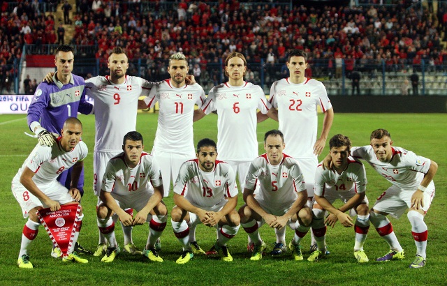 2014 Photos team Switzerland in the World Cup