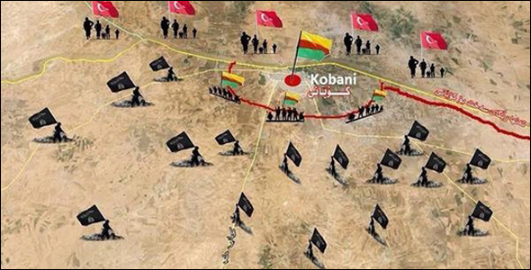 أخبار تنظيم الدولة الإسلامية داعش فى مدينة كوباني سوريا الآن مباشر 20/11/2014
