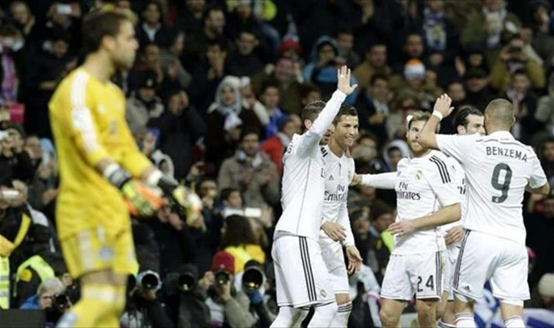 ريال مدريد يهزم فيغو بثلاثية بيضاء 6/12/2014