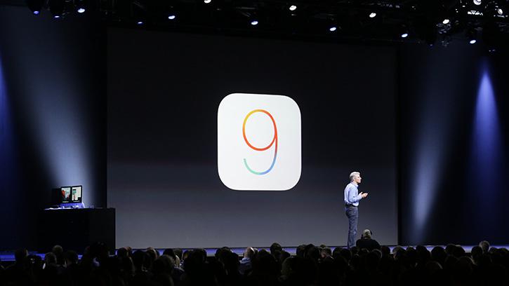     iOS 8   iOS 9