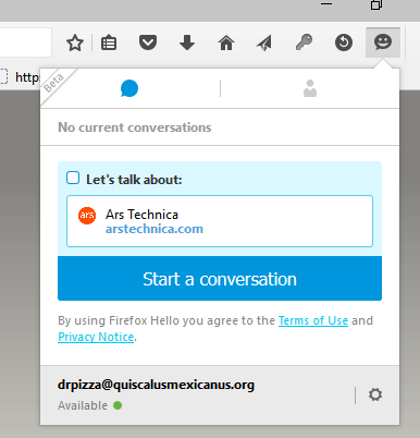 فايرفوكس 41 يدعم الدردشة بالرسائل النصية