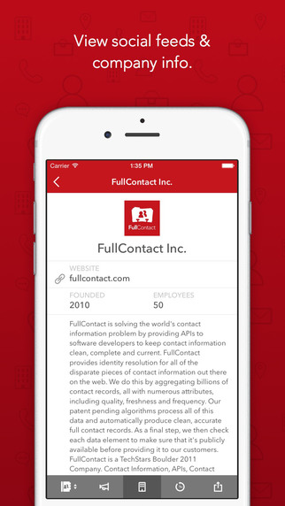 تطبيق FullContact لإدارة جهات الإتصال من الألف إلى الياء على أندرويد و iOS